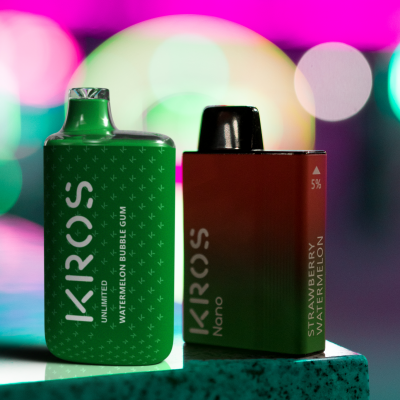 Kros Unlimited Nano disposable ecigs salt nicotine authorized retailer